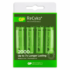 GP | Oplaadbare AA-batterijen 2100mAh NiMH 4PK