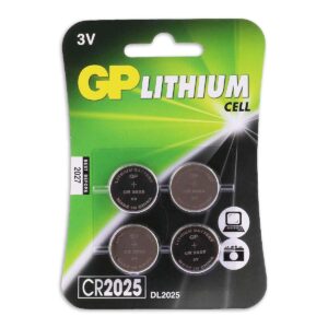 GP | CR2025 Lithium-knoopcellen 3V 4PK