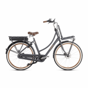 Popal | Electrische Dames Transportfiets Daily Dutch Prestige-E 28 Inch 47 cm 7V Hydraulische schijfrem Petrolblauw