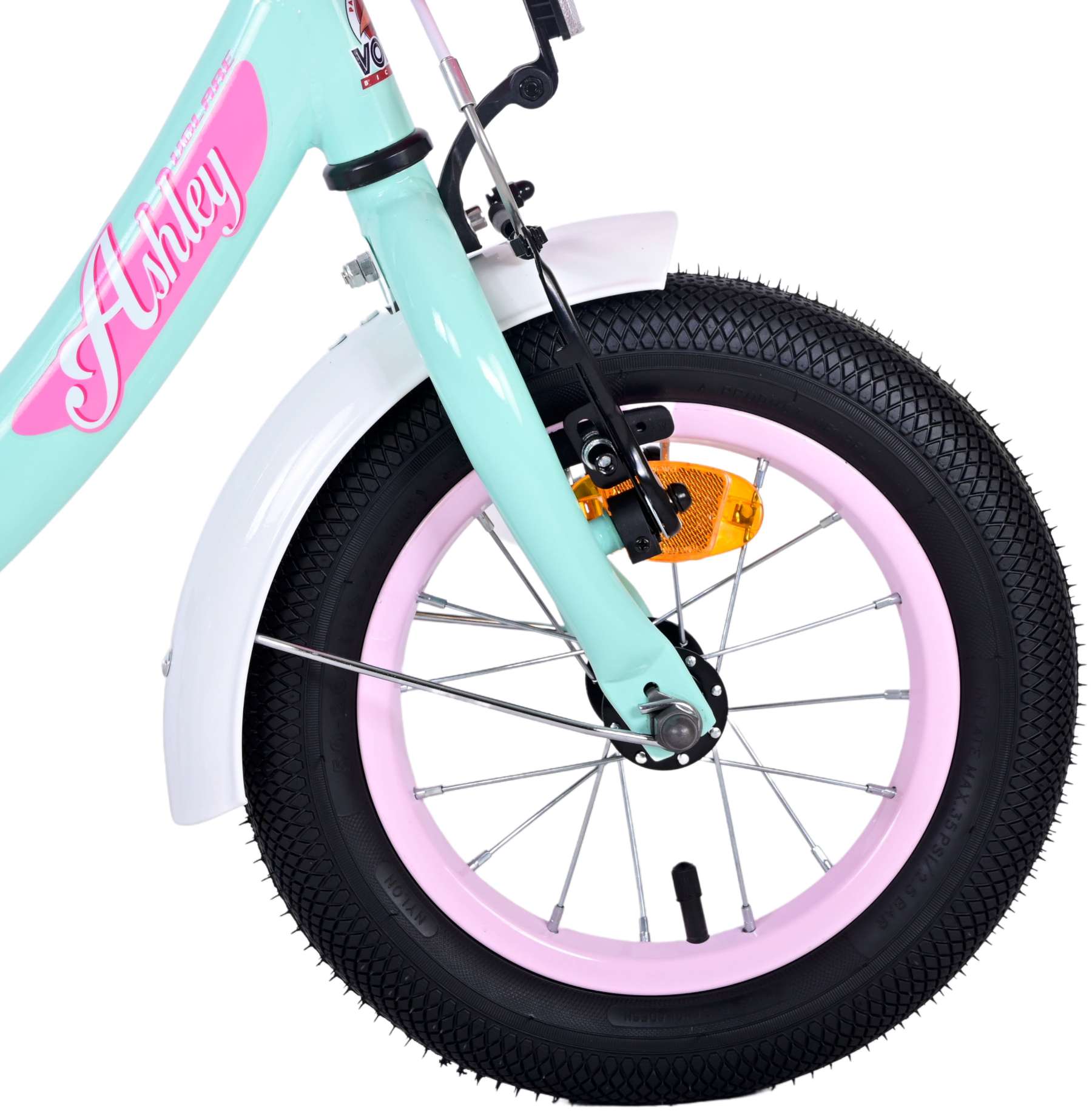 Volare | Meisjes Kinderfiets Ashley, 12 inch, Groen - Afbeelding 4