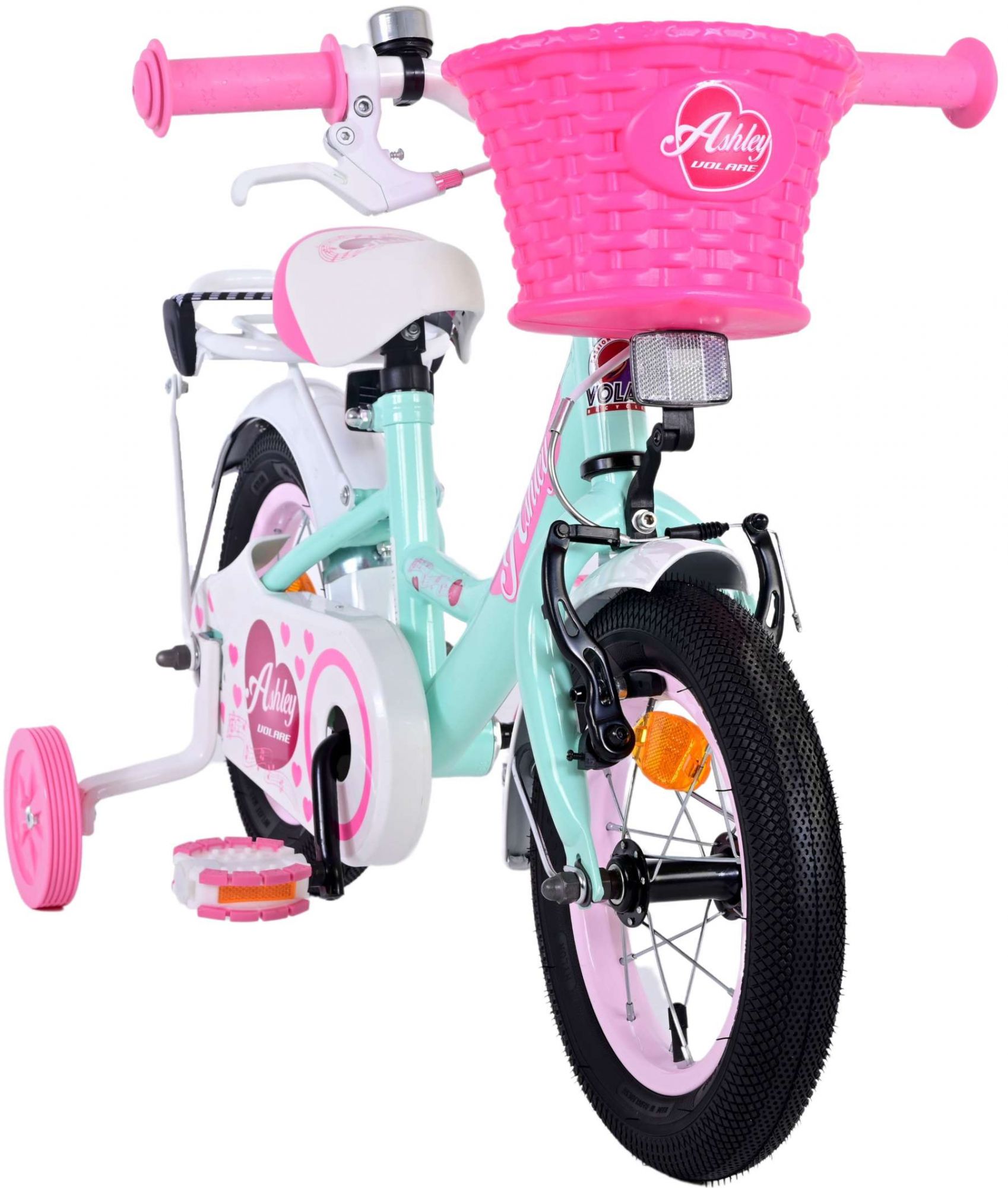 Volare | Meisjes Kinderfiets Ashley, 12 inch, Groen - Afbeelding 6