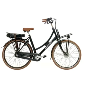 Avalon E-Bikes | Elektrische Damesfiets E-Cargo, 28 Inch, 50 cm, 7V, Rollerbrake, Matzwart