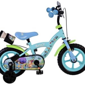 BBC Studios | Jongens Kinderfiets Bluey, Mag Wheels, 12 inch, Lichtblauw
