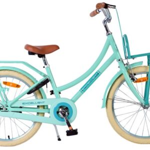 Volare | Meisjes Kinderfiets Excellent, 20 inch, Groen