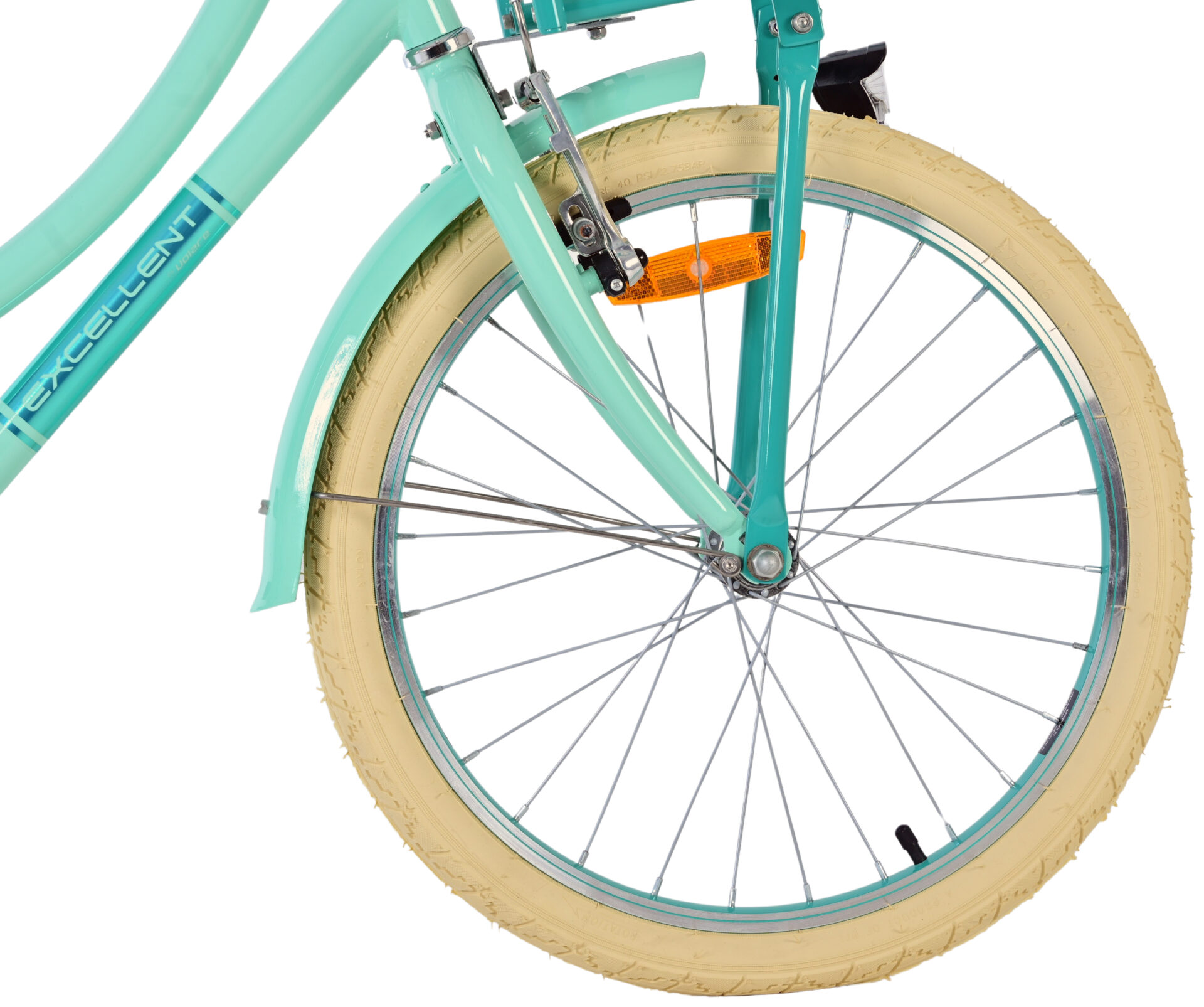 Volare | Meisjes Kinderfiets Excellent, 20 inch, Groen - Afbeelding 2