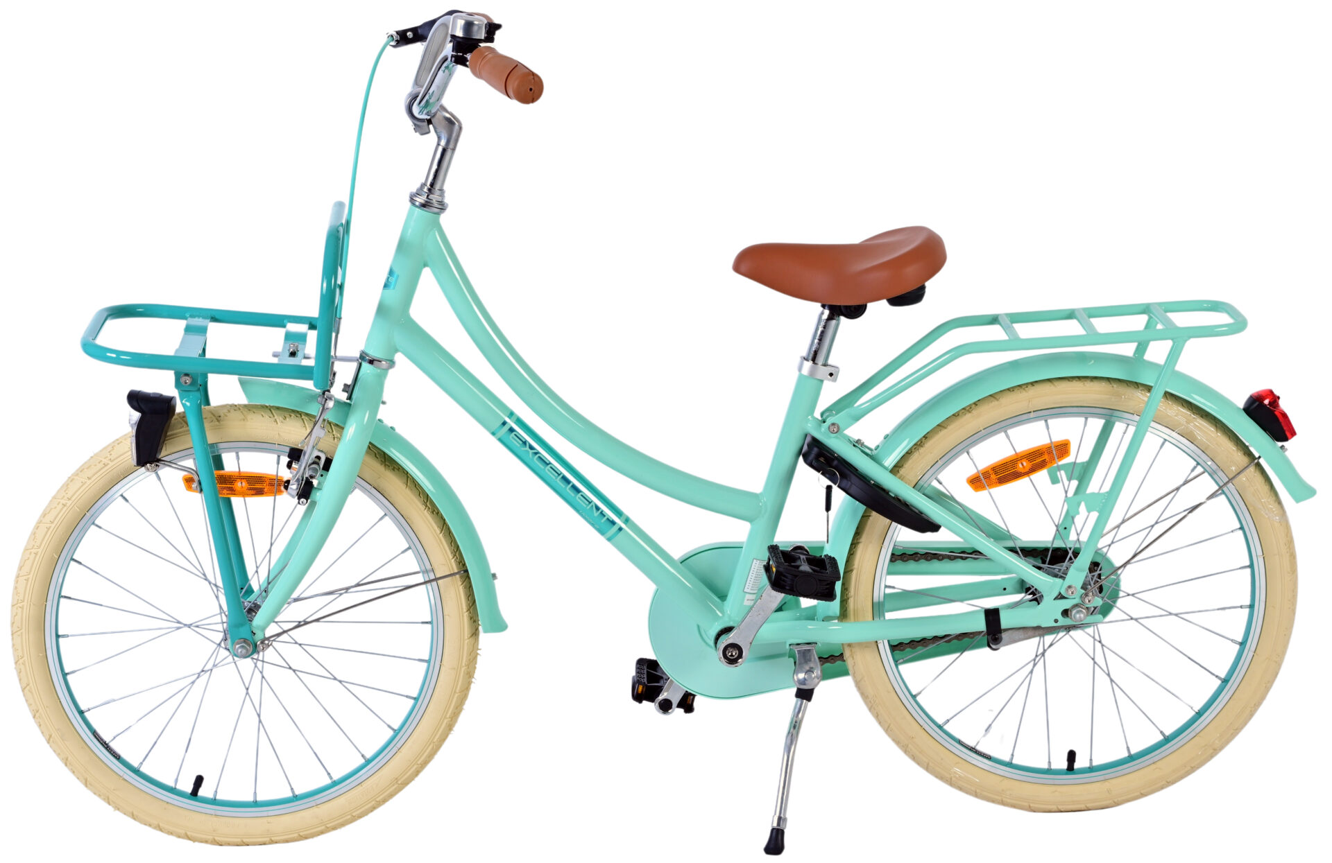 Volare | Meisjes Kinderfiets Excellent, 20 inch, Groen - Afbeelding 6