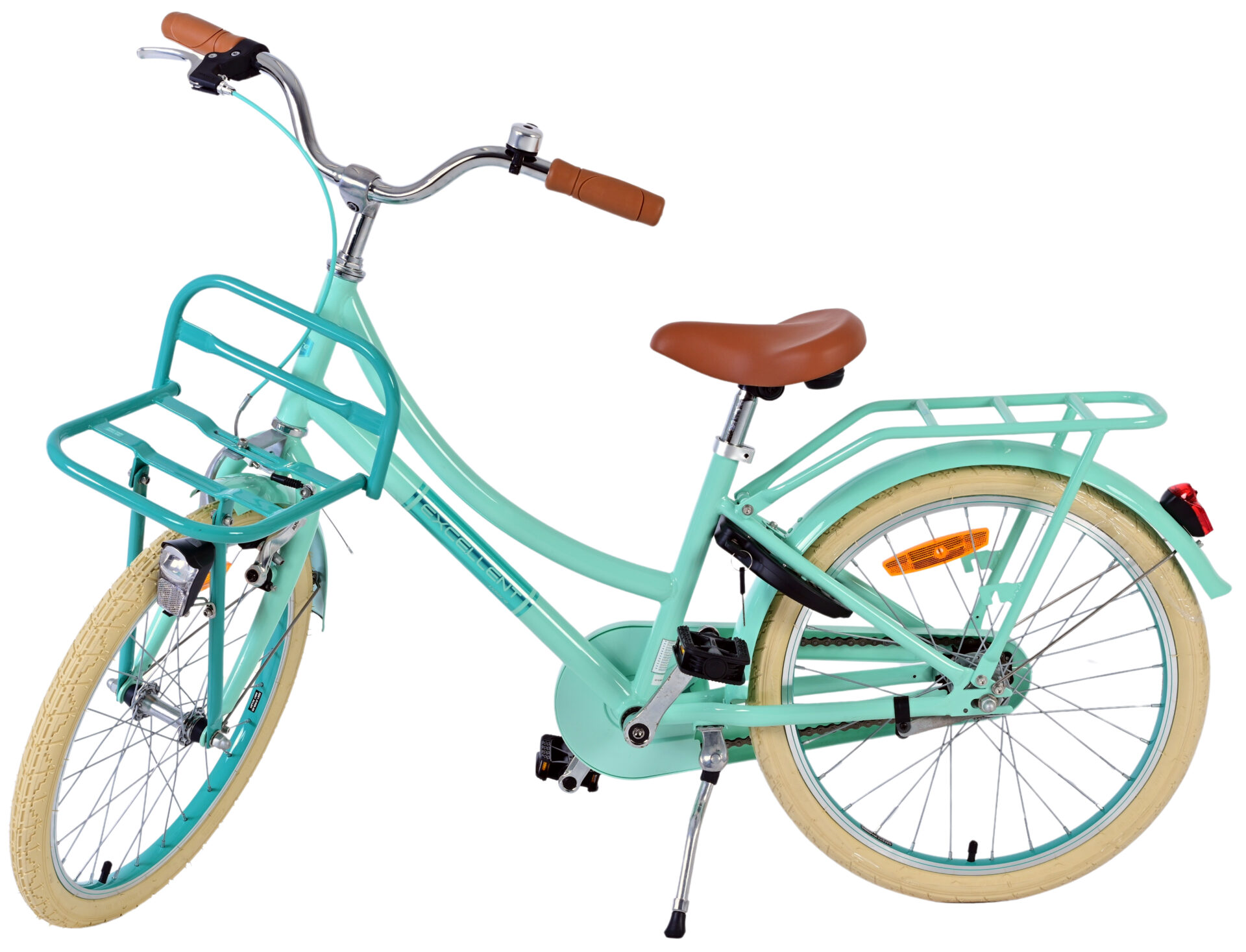Volare | Meisjes Kinderfiets Excellent, 20 inch, Groen - Afbeelding 7