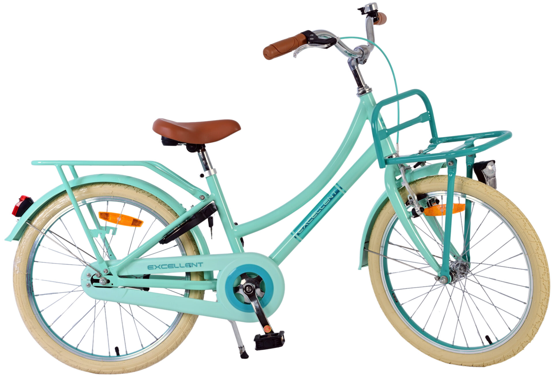 Volare | Meisjes Kinderfiets Excellent, 20 inch, Groen - Afbeelding 9