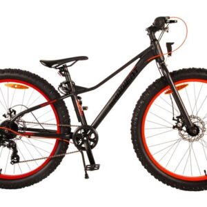 Volare | Jongens Kinderfiets Gradient, 26 inch, Zwart Oranje, 7 versnellingen