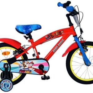 Nickelodeon | Jongens Kinderfiets Paw Patrol, 16 inch, Rood, Twee handremmen