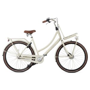 Popal | Dames Transportfiets Daily Dutch Prestige 28 Inch 59 cm 3V Terugtraprem Creme