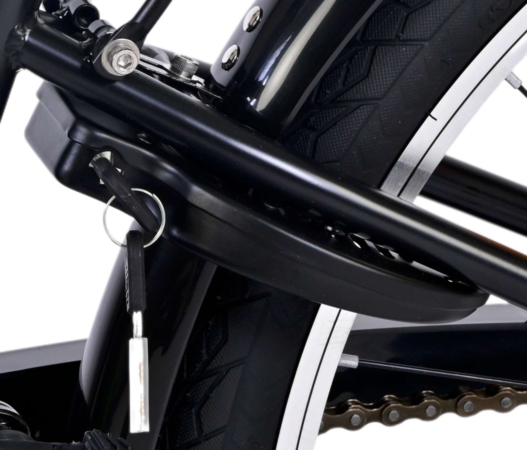 Volare | Jongens Kinderfiets Thombike, 24 inch, Groen Zwart, Nexus 3 - Afbeelding 10