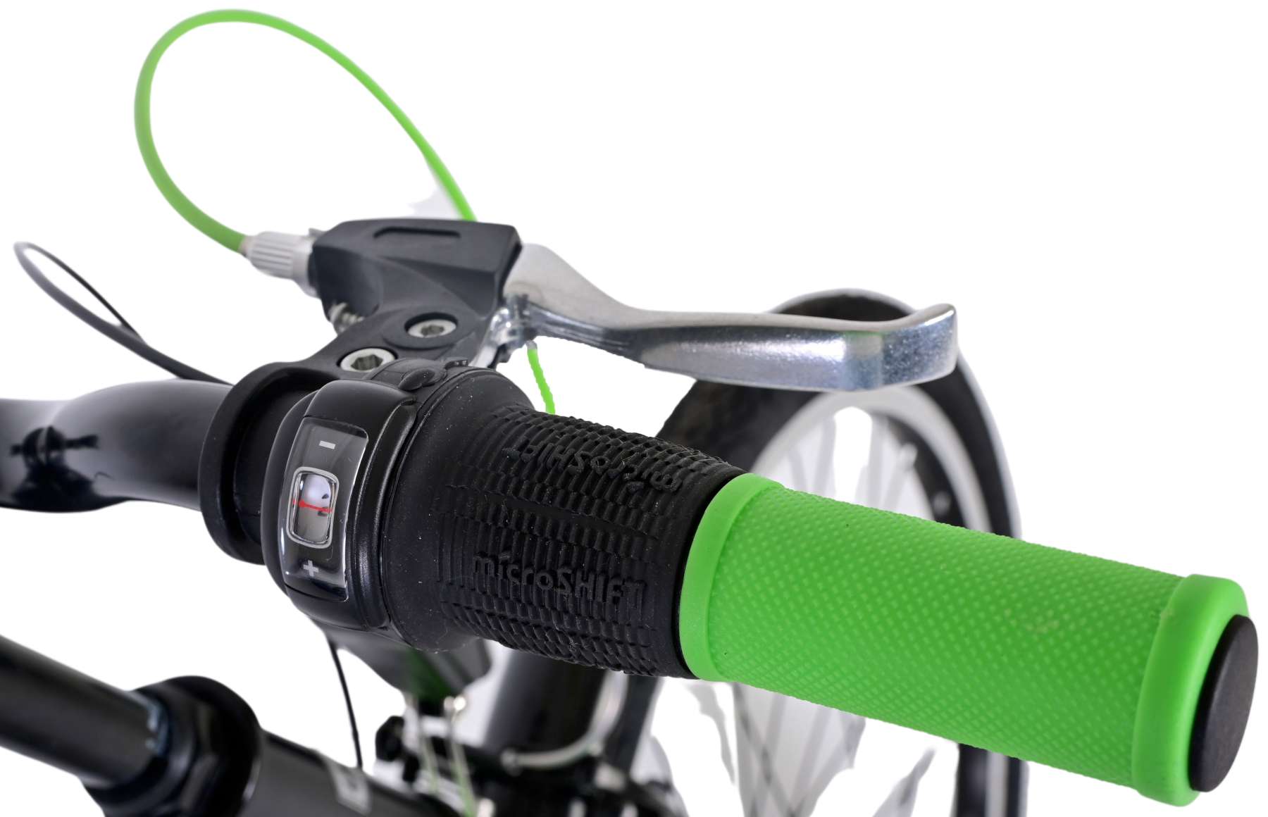 Volare | Jongens Kinderfiets Thombike, 24 inch, Groen Zwart, Nexus 3 - Afbeelding 5