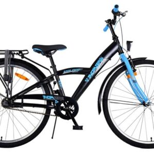 Volare | Jongens Kinderfiets Thombike, 26 inch, Zwart Blauw, Nexus 3