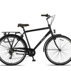 Altec | Heren Stadsfiets Metro 28 Inch 50 cm 7V V-Brakes Matzwart