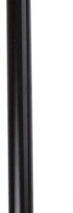 VWP-Louis Verwimp | Zadelpen vast 27.2 x 350 mm aluminium zwart