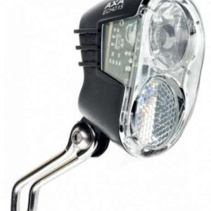Axa | Koplamp Echo 15 Switch Aan/Uit LED Dynamo Zwart