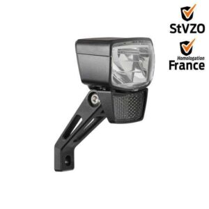 AXA | NXT Koplamp 60 Lux E-bike LED 6-12V Zwart