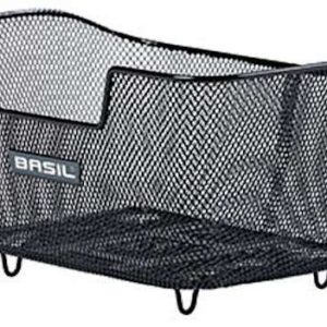 Basil | Base M Fietsmand Achterop WSL systeem 26 liter Zwart - 11033