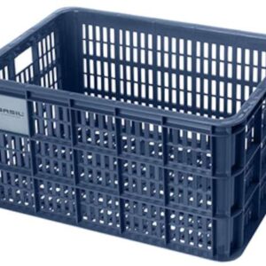 Basil | Fietskrat gerecycled L 40 liter blauw - 21159