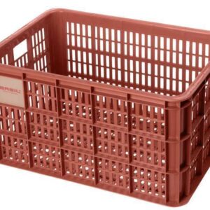 Basil | Fietskrat gerecycled L 40 liter rood - 21161