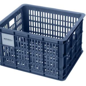 Basil | Fietskrat gerecycled M 29,5 liter blauw - 21135