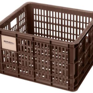 Basil | Fietskrat gerecycled M 29,5 liter bruin - 21139
