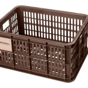 Basil | Fietskrat gerecycled S 17,5 liter bruin - 21115