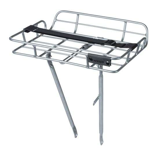 Basil | Voordrager Met Rand 26-28 Inch Portland Aluminium Naturel