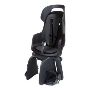 Bobike | Go Maxi Fietszitje Achter Dragerbevestiging + Slaapstand Black