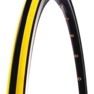 Buitenband Race Czar 700 x 23c (23-622) zwart/geel