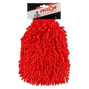 Cyclon | Washandschoen Microvezel Rood