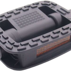 Edge | Comfort Pedaalset Anti-slip met Reflector Zwart