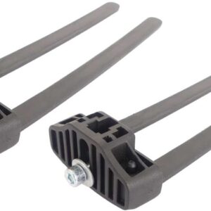 Edge | Flexmount Ringslot Bevestigingsset Zwart 2-delig
