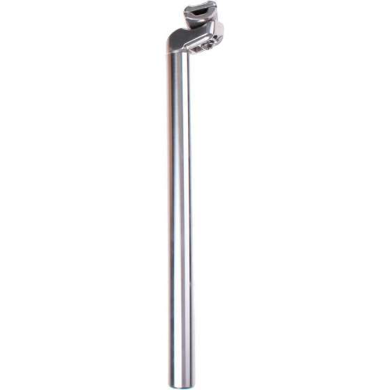 Ergotec | Zadelpen Vast 25,0 x 350 mm Aluminium Zilver