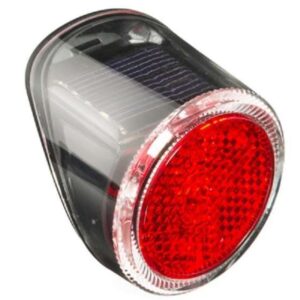 Falkx | Achterlicht led zonne-energie rood/zwart