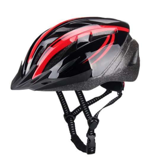 Falkx | Helm unisex rood/zwart maat 58-61 cm (L)