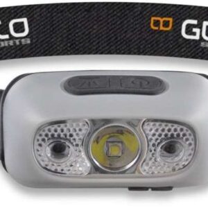 Gato Sports | Hoofd-/helmlamp USB grijs one-size