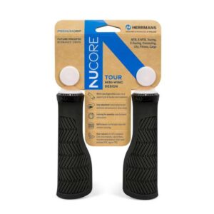 Herrmans | Nucore Tour Wave Handvatten 130 mm ø22 mm Zwart