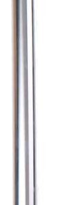 Hi-point | Zadelpen Vast 31,6 x 350 mm Aluminium Zilver