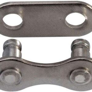KMC | Verbindingsschakel Snap-on breed 1/8 staal zilver 2 stuks