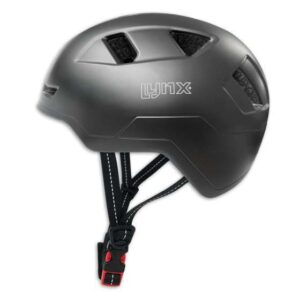 Lynx | City Pro Scooter- en Fietshelm NTA8776 Zwart Verstelbaar maat 58/61 cm (L/XL)