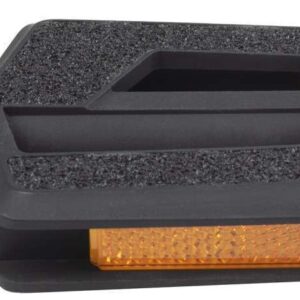 M-Wave | Platformpedaal anti-slip reflectie 8,6 x 9,6 cm zwart