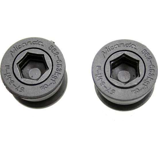 Miranda | Crankbouten bosch 3 bni m10 x 12 mm zwart 2 stuks