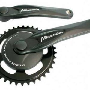 Miranda | Crankstel Alfa 1 38T 170 mm zwart