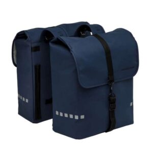 New Looxs | Odense Dubbele Fietstas 39 Liter Donkerblauw