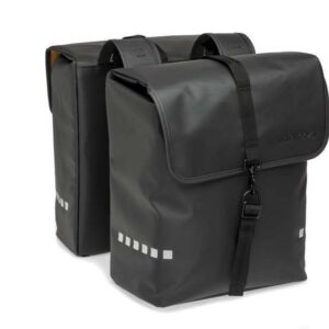 New Looxs | Odense Dubbele Fietstas 39 Liter Zwart