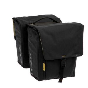 New Looxs | Tulum MIK Dubbele Fietstas 32 Liter Pet Zwart