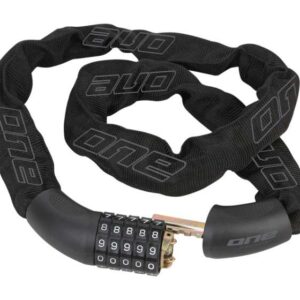 One | Cch.lock 6.90 Kettingcijferslot 90 cm Staal/Textiel Zwart