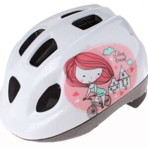 Polisport | Helm prinses wit maat 46/53 cm